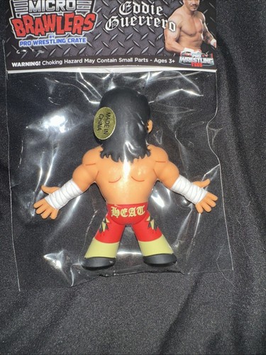 Micro Brawlers Eddie Guerrero (Sealed) WWE, ECW, WCW, AEW - 第 2/2 張圖片