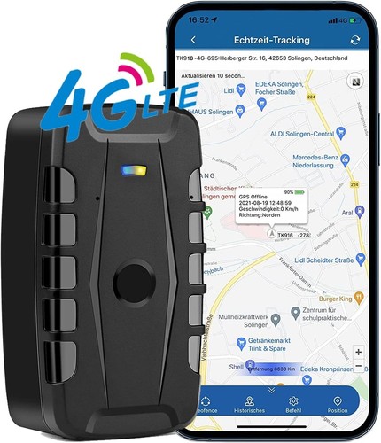 4G GPS Tracker mit Magnet Wasserdicht Echtzeit Positionierung Anti-Lost Multiple A