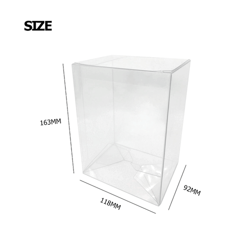 Lotto 5 custodie protettive pop 20 50 100 (0,4 mm) per Funko POP 4"! Scatola figurine vinile - Foto 2 di 12