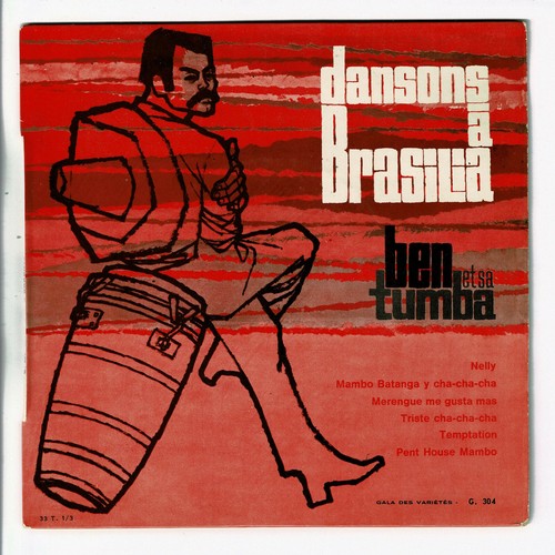 Ben Et Sa Tumba Dansons Brasilia Vinyl 33 Runden 17cm Nelly -mambo Cha -vargat