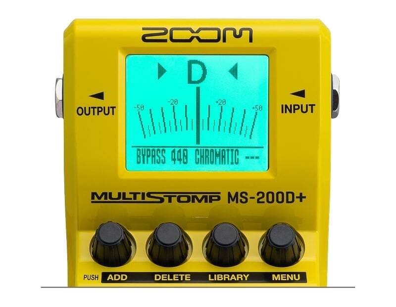 New ZOOM MS-200D+ MultiStomp Multi-effector Zoom Stompbox