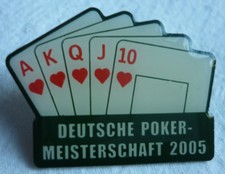 POKER 13. MISTRZOSTWA NIEMIEC 2005 UCZESTNIK PRZYPINKA