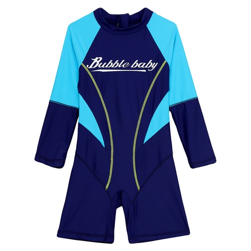Kids Girls Boys Beachwear One Piece Wetsuit Sports Swimwear Seaside Jumpsuit - Picture 9 of 34