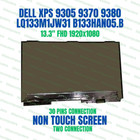 13.3" Fhd Laptop Lcd Screen Dell Xps 13 P82G 1920x1080 Panel Non Touch