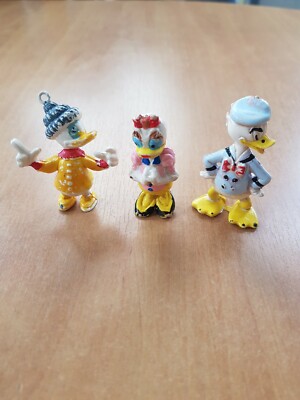 Walt Disney  Oma Duck , Daisy , Donald   /  Heimo Figuren / 60 -70er 
