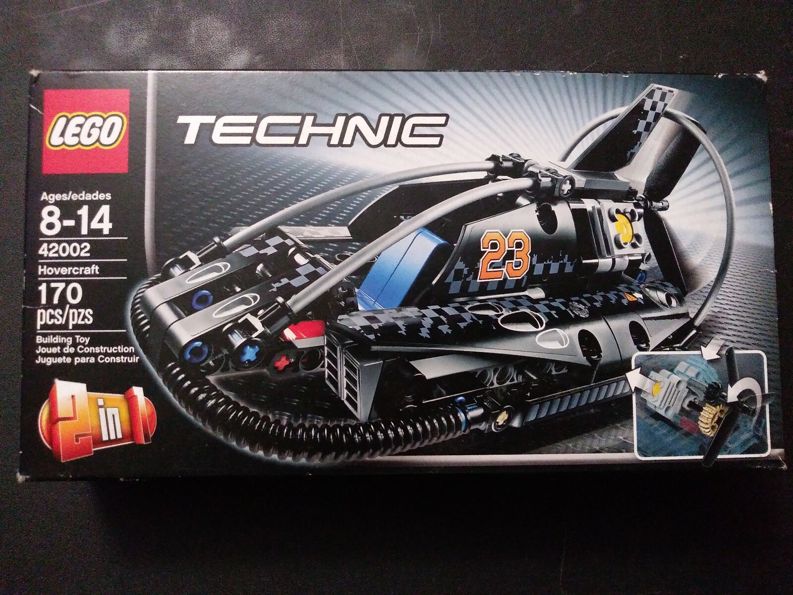 lego technic hovercraft 42002