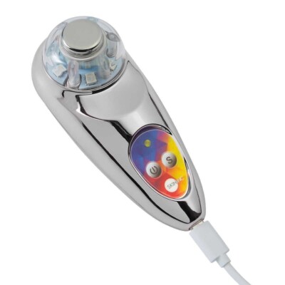 SKIN INC Supplement Bar - Optimizer Voyage Tri-Light++ Device in Chrome NEW