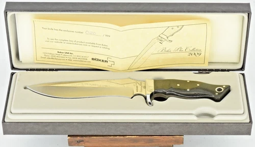 Boker Plus BP Collection 2009 Limited Edition Fixed Blade Knife 02BO161 #20/999