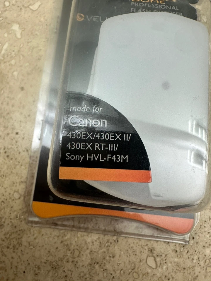 VELLO Bounce Dome Professional Flash Diffuser made for Canon 430ex II NEW  - Image 3 of 4