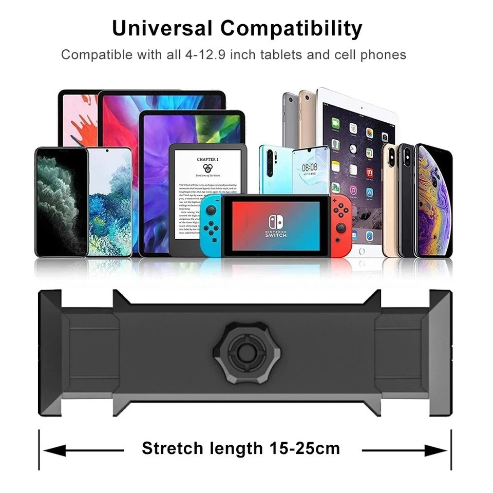Tablet Holder for Bed,Adjustable Tablet Phone Bed Stand Mount with 360° Rotation - Image 2 of 4