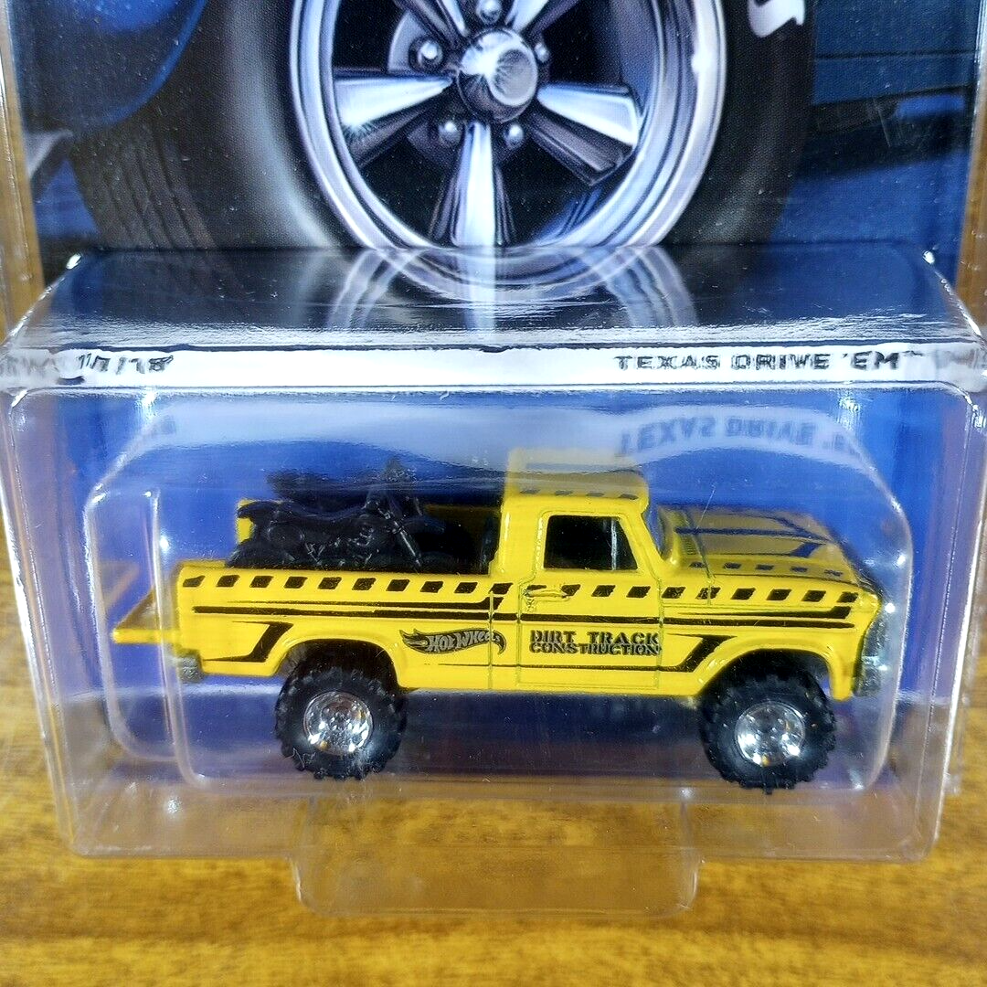 Hot Wheels Heritage Real Riders Texas Drive 'Em Yellow 17/18 2015