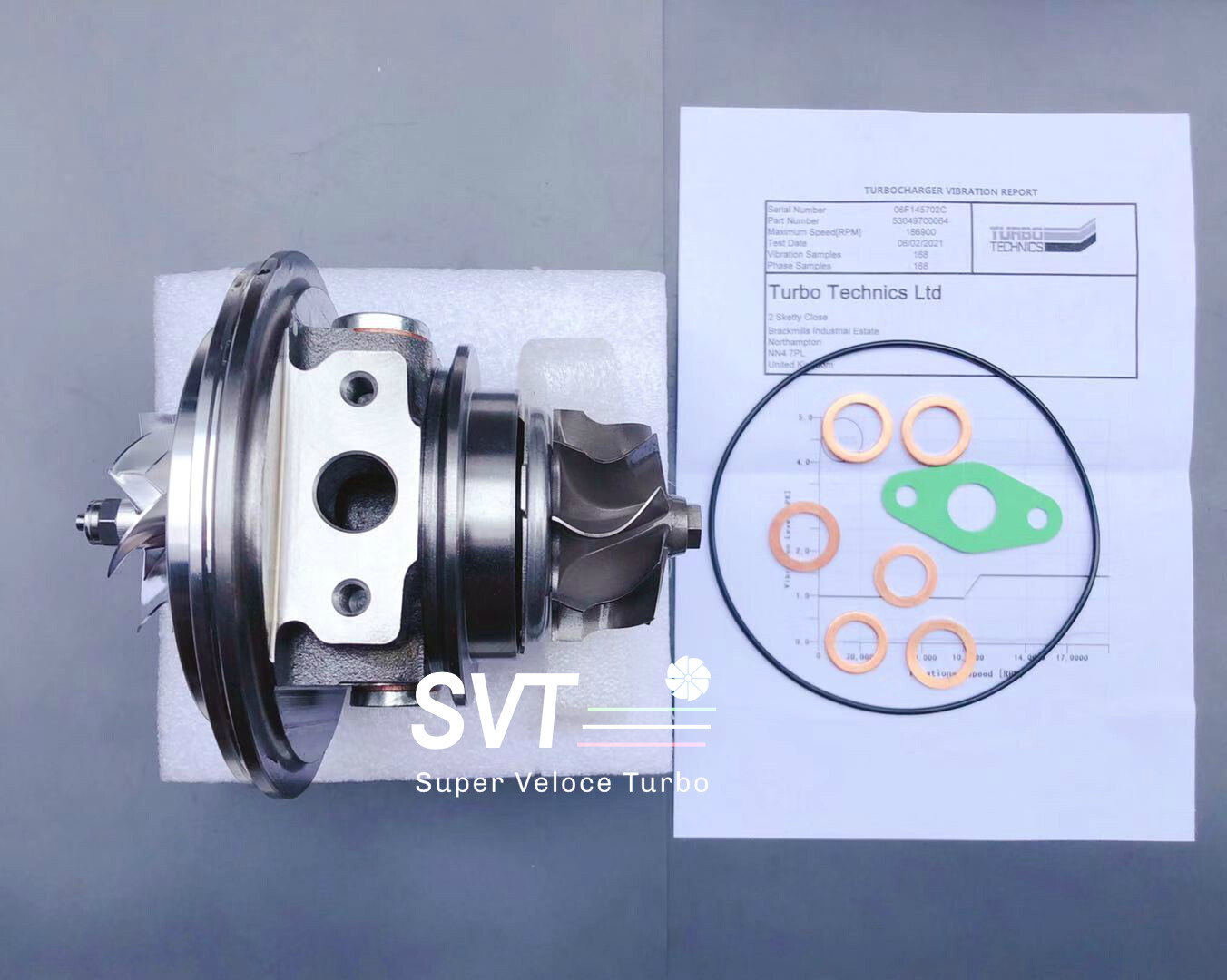 High Flow Upgrade K04 Turbo Cartridge CHRA For Golf VI R Scirocco R