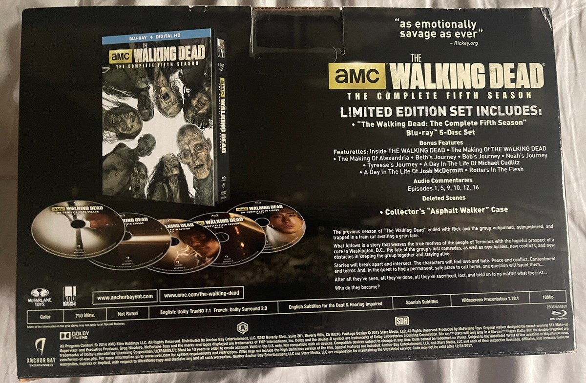Walking Dead: Season 5 Limited Collectors Edition (Blu-ray