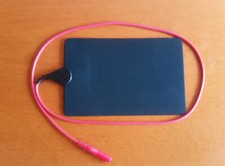 Physiomed Gummi Elektrode 17 x 11 cm. Flexoplatte für Elektrotherapiegeräte. 4mm