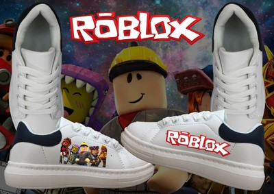 Scarpe bambino con lacci blu Roblox | eBay