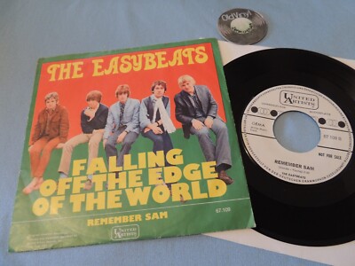 Promo 7'' Single The Easybeats Falling Off The Edge Of The World 1967 Germany |M-