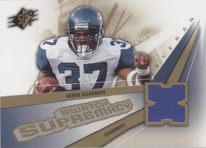 2006 SPx Shaun Alexander #SW-SA - 1 of 2