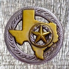 STATE OF TEXAS WITH STAR CONCHO CON924-C