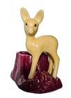 Vintage Shawnee Salt Glaze  Deer Planter