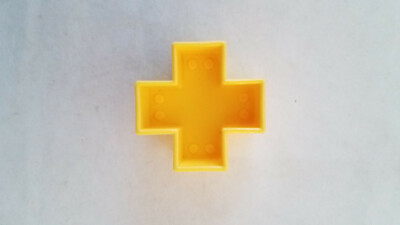 Tupperware TUPPERTOYS Shape O Ball Sorter Toy Replacement Piece #8 CROSS PLUS +