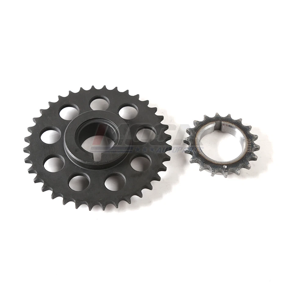 Kit de cadena de distribución juego de bomba de agua de aceite para camioneta Toyota 4Runner 85-95 2,4 L L4 SOHC Foto 2 de 4