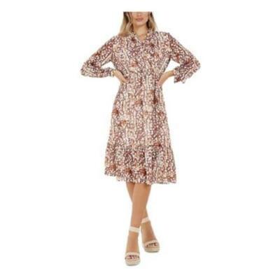 quiz brown dress Brown is so in right now  How unreal does our lovely customer @charllryan  look in our Brown Floral Applique Midaxi Dress