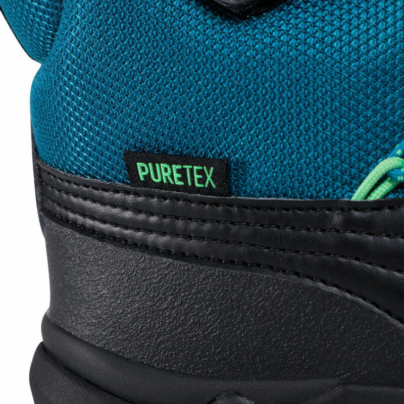 PUMA Maka Puretex V JR(JUNIOR) Blue Outdoor Winter Boots #19291104
