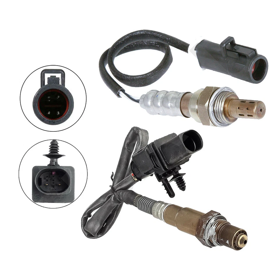 Sensor de oxígeno 4 piezas para Lincoln 3,7 L MKS 2009 2010 MKT 2010 aguas arriba + aguas abajo Foto 3 de 4