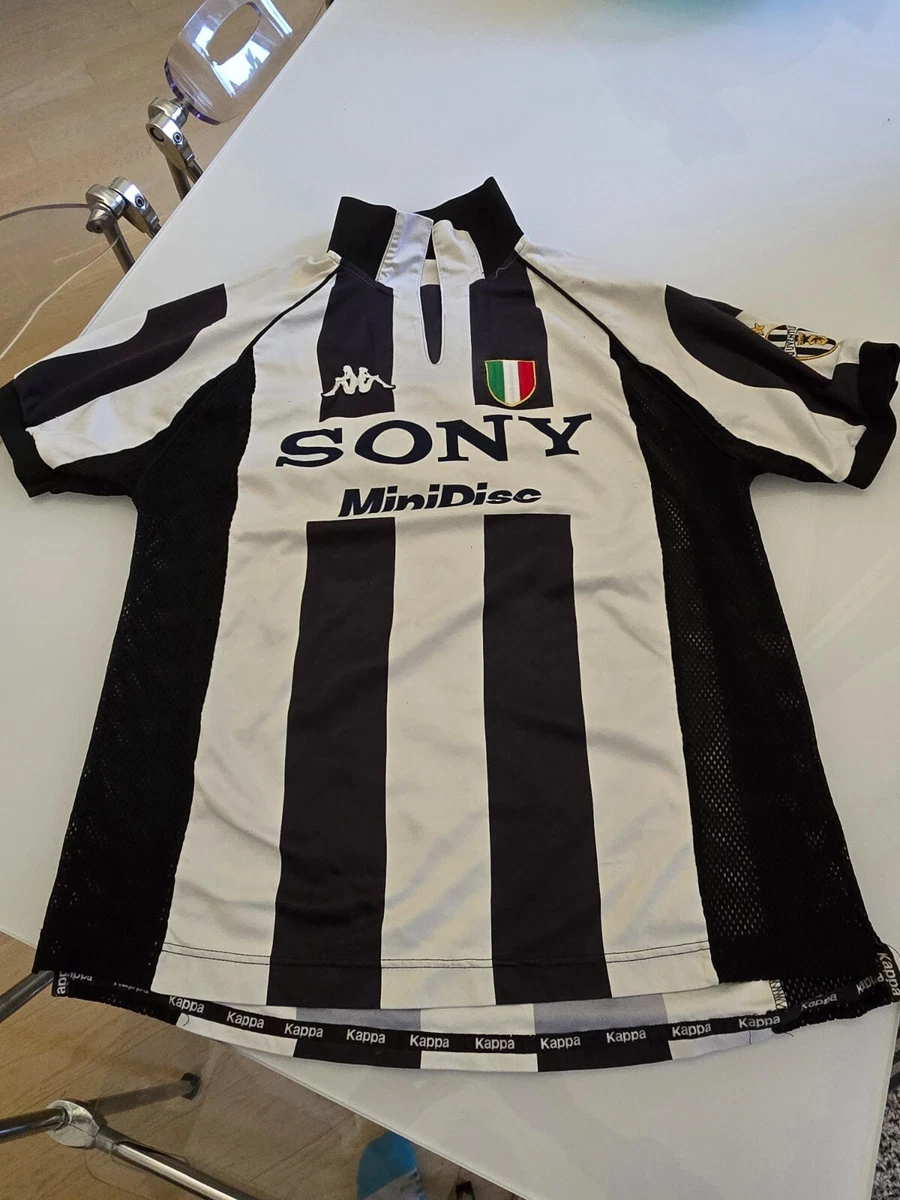 Maillot Juventus 1995/1996 Del Piero N10 Vintage Kappa - Manches Longues - Taille XL - Neuf Avec étiquettes