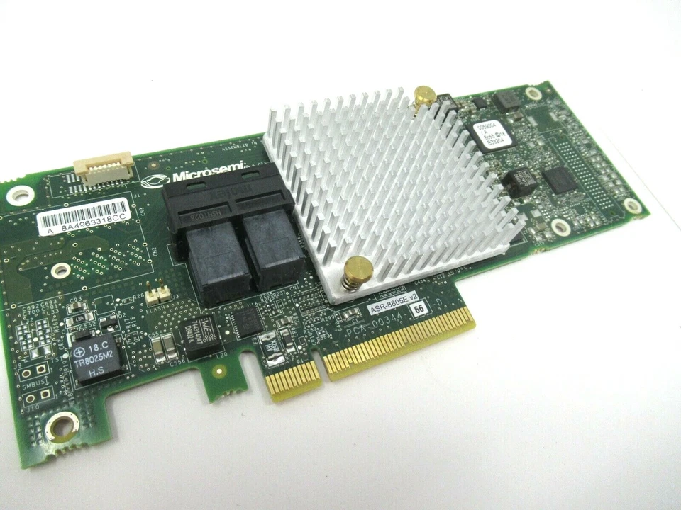 Adaptec ASR-8805E V2 Single 12Gb/s PCIe SAS/SATA3 RAID Controller *NEW* - Image 2 of 4