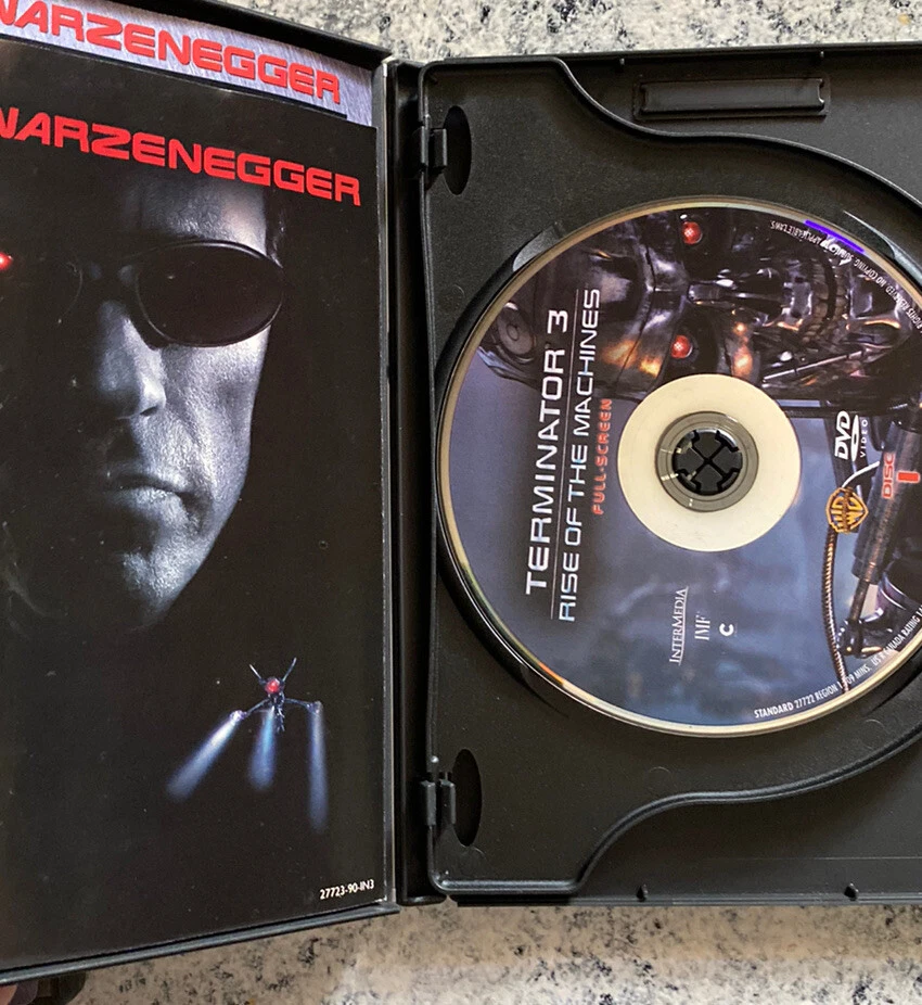 Terminator 3: Rise of the Machines (DVD, 2003, 2-Disc Set, Full screen)