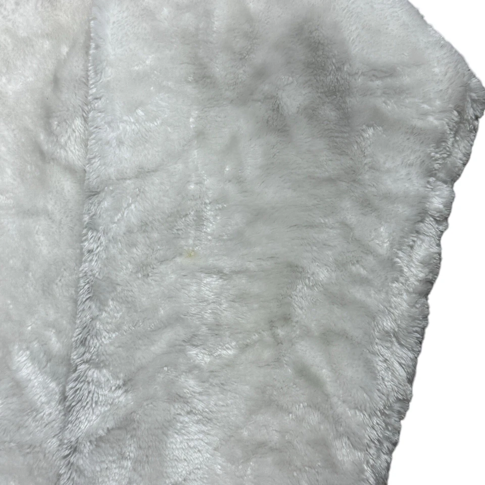 Chaqueta polar deportiva de peluche FILA para mujer mediana blanca suave mullida cremallera completa exterior Foto 4 de 4