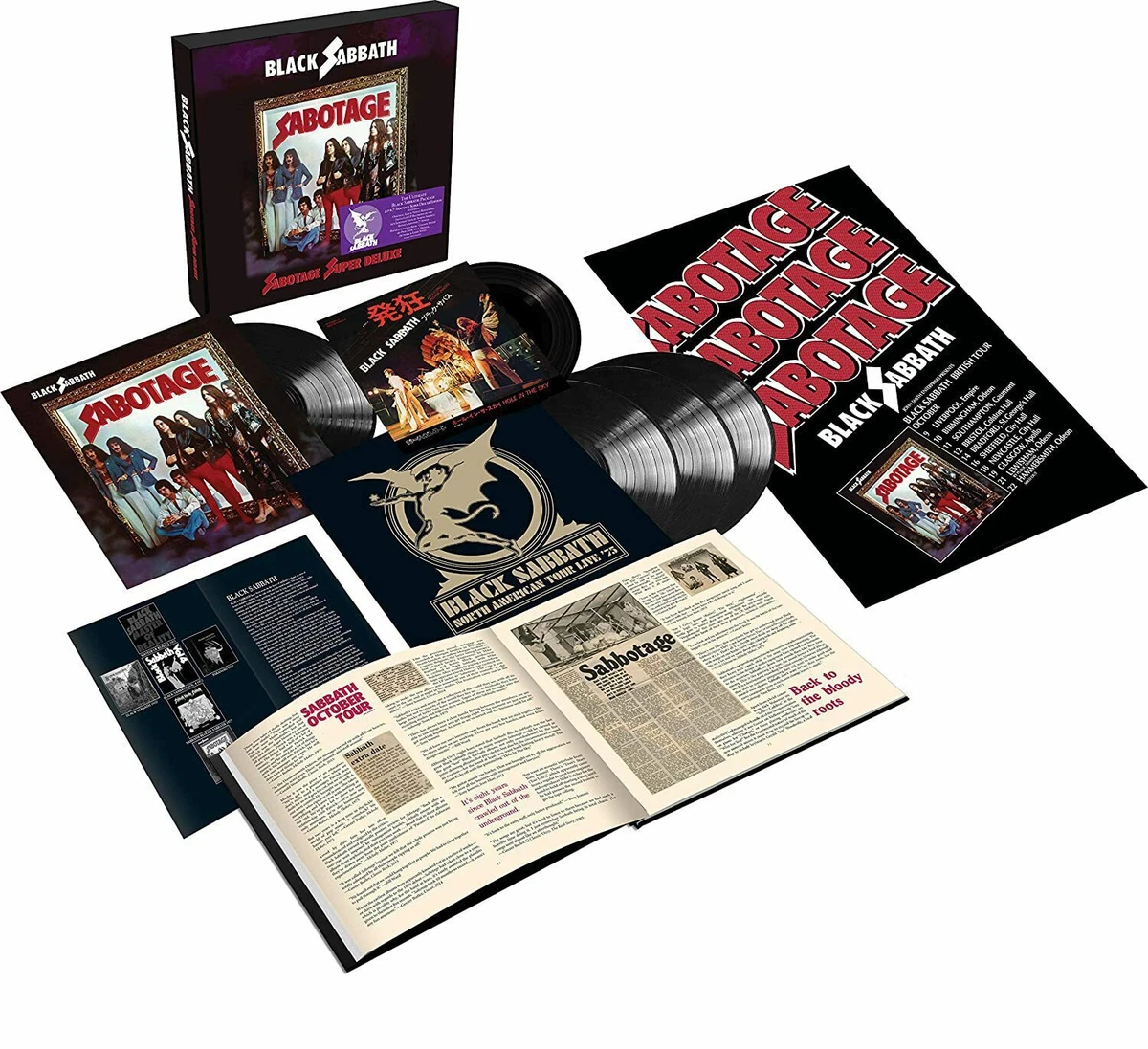 Black Sabbath - Sabotage [Super Deluxe 4LP + 7
