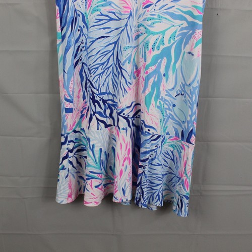 Lilly Pulitzer Dress Youth Girl XL Sadie Polo Mini UPF 50+ Colorful Summer Beach - Picture 3 of 9