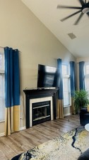 Blue Velvet Curtains 108 Inches Length Extra Long