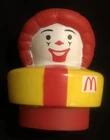 Vintage 90s Chunky Fisher Price Little People Ronald McDonald McDonald’s 1991