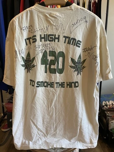 Y2K Kottonmouth Kings Autographed 420 Band Concert Tshir Vintage vintage concert t-shirt, vintage, size XL, single stitch, B+ condition