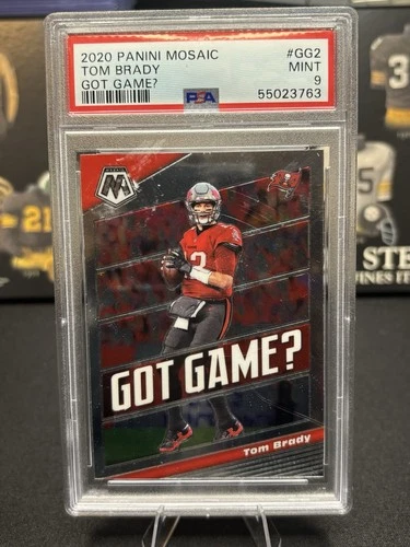 2020 Panini Mosaic - Got Game? Tom Brady #GG2 Gem Mint PSA 9