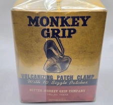 Monkey Grip Vulcanizing Patch Clamp Original Box Complete With Patches