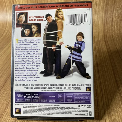 Home Alone 4 (DVD, 2003 Full & Widescreen) New Factory Sealed - Picture 2 of 3