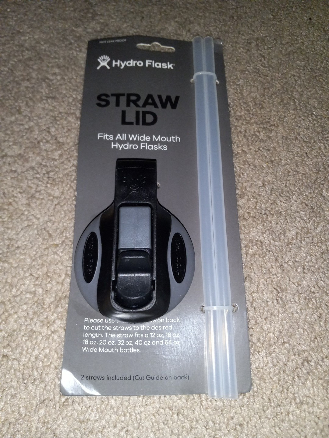 Hydro Flask Wide Mouth  Straw Lid 12, 16, 18, 20, 32, 40 oz Tumblers