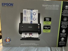 Epson WorkForce DS-510 Color Document Scanner in box