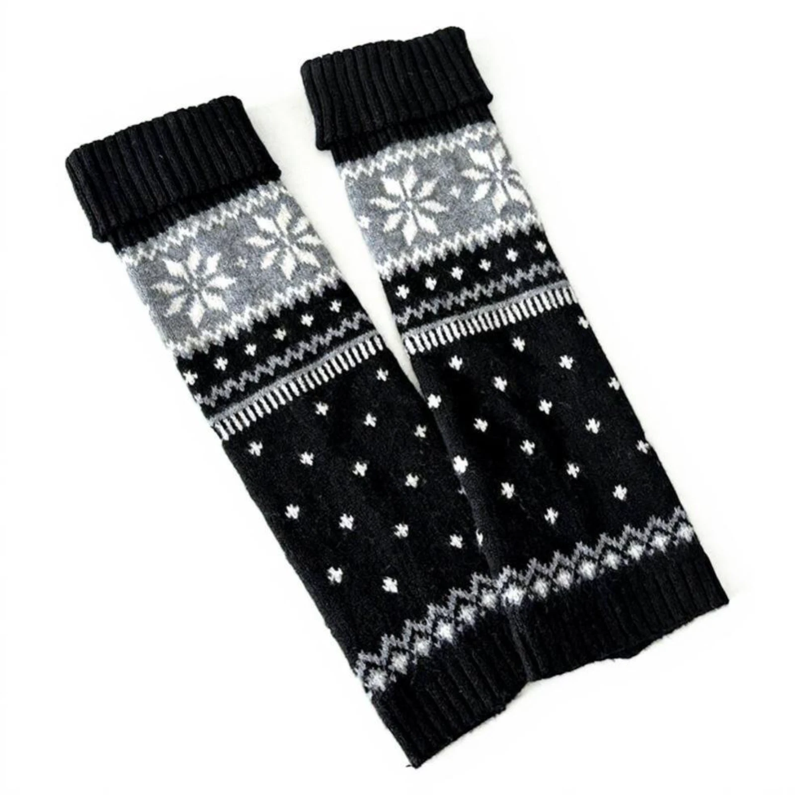 Knit Leg Warmers, Thick, Women, Winter, Stylish