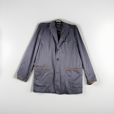 National Geographic Button Down Sportcoat Men s Large Cotton Jacket