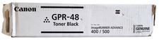 Canon GPR-48 GPR48 Black Toner Cartridge With Ripped Open Box Weight: 1lb:15.5oz