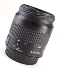 Canon EF 35-80mm F4-5.6 III Manual Focus Only  Zoom Lens Rear Lens Cap