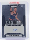 TRENTYN FLOWERS 2024-25 PRIZM SENSATIONAL SIGNATURES ROOKIE AUTO RC  Q4961