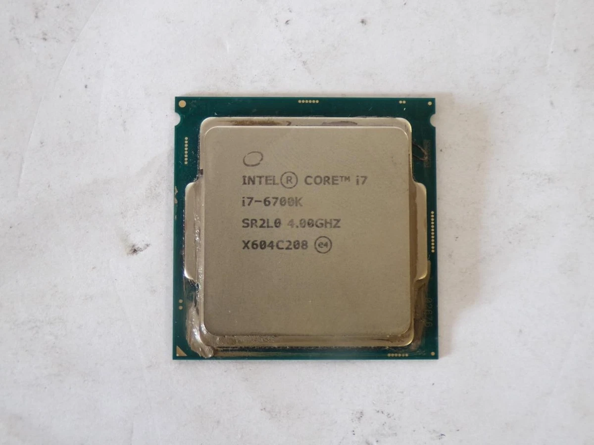 Intel Core i7-6700K Processor Model Computer Processors (CPUs) for