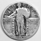 1929-P Standing Liberty Quarter - Good - #9904D