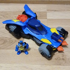 Imaginext DC Super Friends Deluxe Batmobile Vehicle with Batman Figure